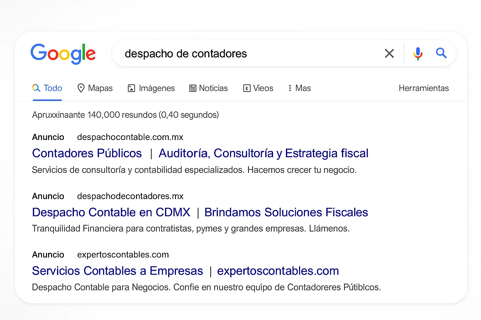 ejemplo de anuncio de google, google ads para negocios